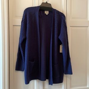 Sweater- Navy Blue with Pockets, Size PM